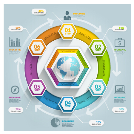 Business Infographic creative design 2051