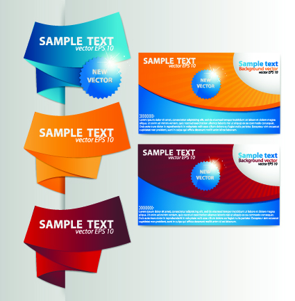 Huge collection of Business card design vector art 06