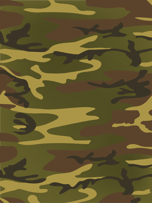 Different Camouflage pattern design vector set 02
