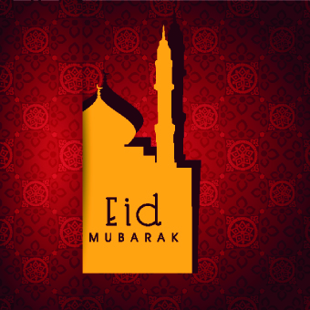style Eid Mubarak Eid background 
