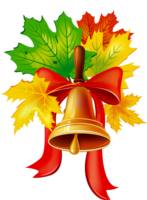 Elements of School Bell vector 02