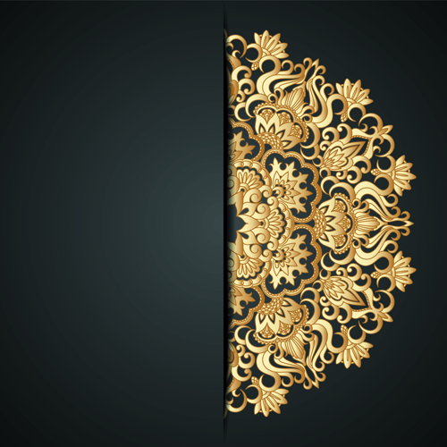 orative pattern vector background 01 Lace decorative pattern vector background 01