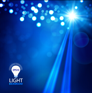 Light dot and light vector background 01