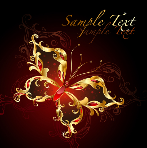 Elements of Luxury vector background 05