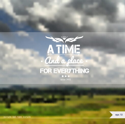 Nature scenery blurred background graphic vector 05