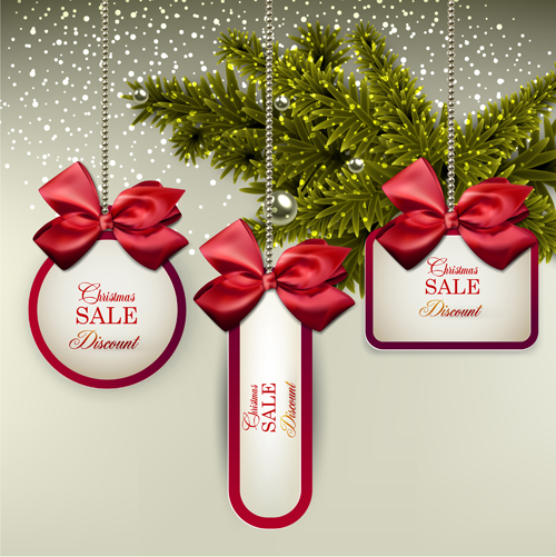 Ornate baubles christmas card set 02