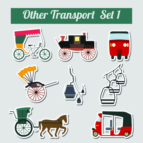 transportation stickers 