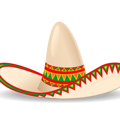 Sun hat vector graphics