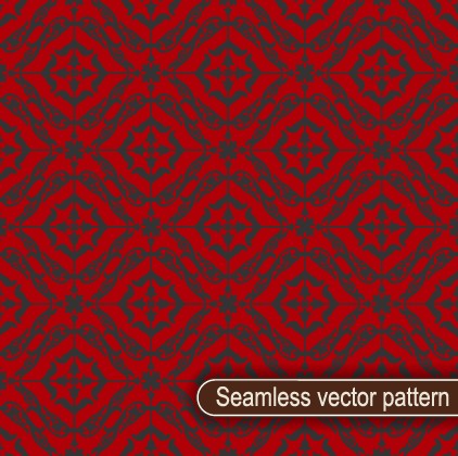 Vintage floral seamless vector pattern 03