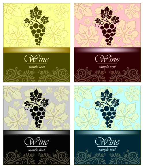 wine vintage background vector background 