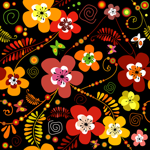 pattern vector pattern flower 