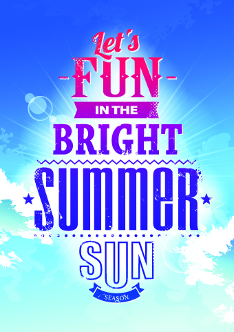 summer party flyer Excellent elements element Design Elements 