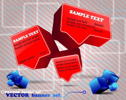 3D bubble for you text vector 01