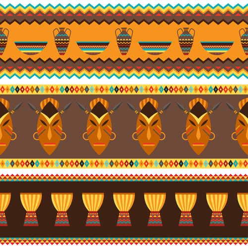 vector pattern seamless pattern african 