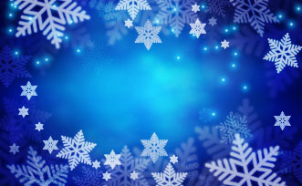 snowflake blue beautiful background 