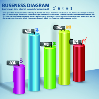 modern infographic graphic design diagram business 