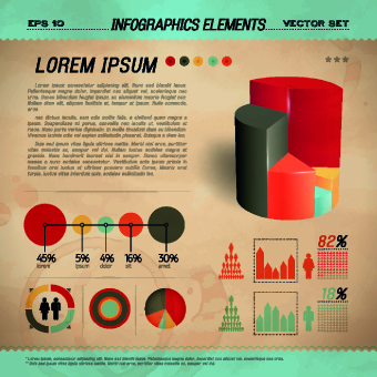 Modern Business diagram and infographic design vector 03