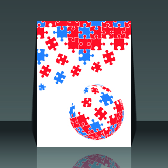 Business brochure design cover 01