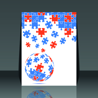 Business brochure design cover 02