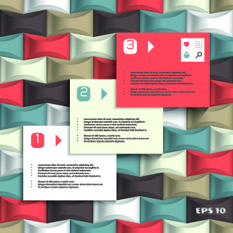 Business geometric shapes vectors background 01