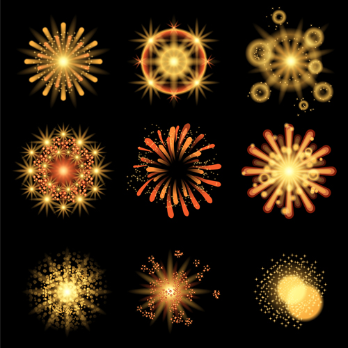 illustration holiday Fireworks firework colorful 
