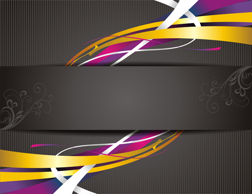 Creative abstract cover background vectors 03