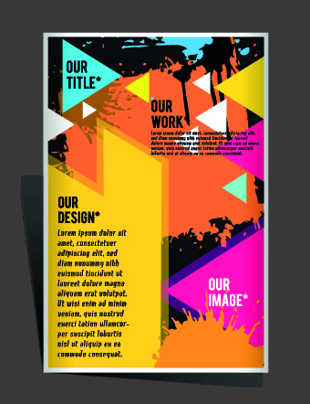 Modern Flyers and brochure design vector 02