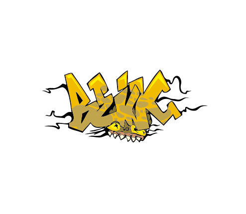 ny graffiti alphabet design vector 25 Funny graffiti alphabet design vector 25