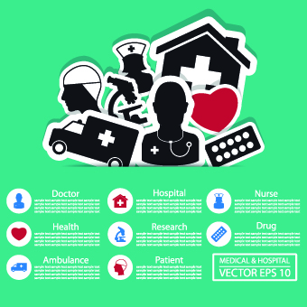 Health and medical design elements 05