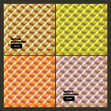 Leather texture background vector 01