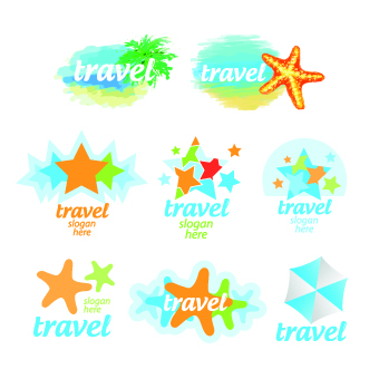 Modern Logos design elements vector 01