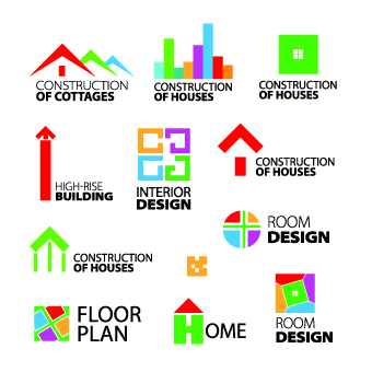 Modern Logos design elements vector 02