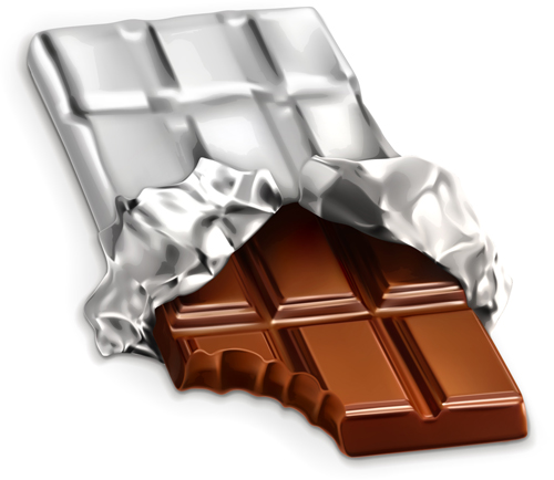 tic chocolate creative vector set 06 Realistic chocolate creative vector set 06