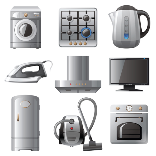 illustration household appliances 
