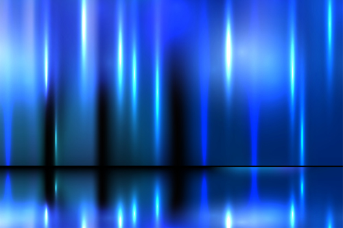 object blue background 