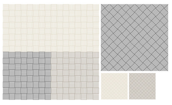 Simple checkered seamless pattern vector