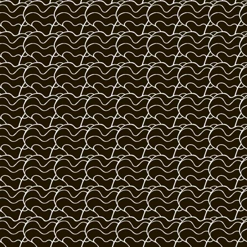 Simple waves seamless pattern vector 06