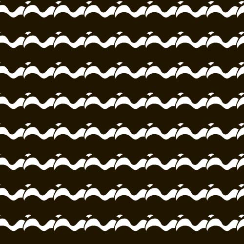waves simple seamless pattern 