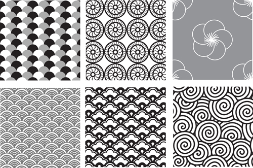 Various pattern vector pattern decorative pattern decorative 