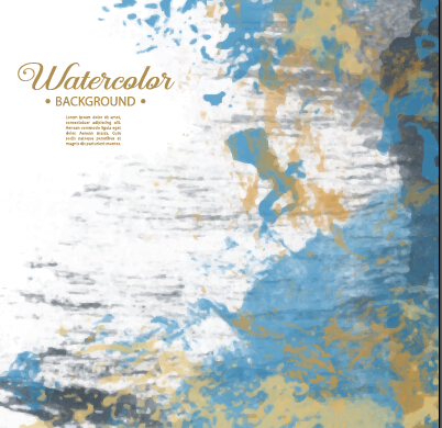 grunge watercolor background art 01 Vector grunge watercolor background art 01
