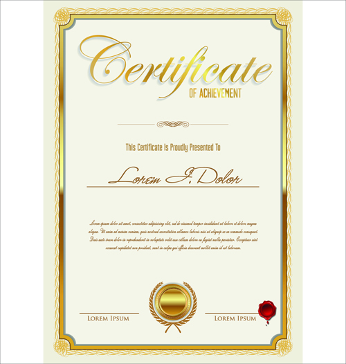 plate certificates design graphics 02 Vector template certificates design graphics 02
