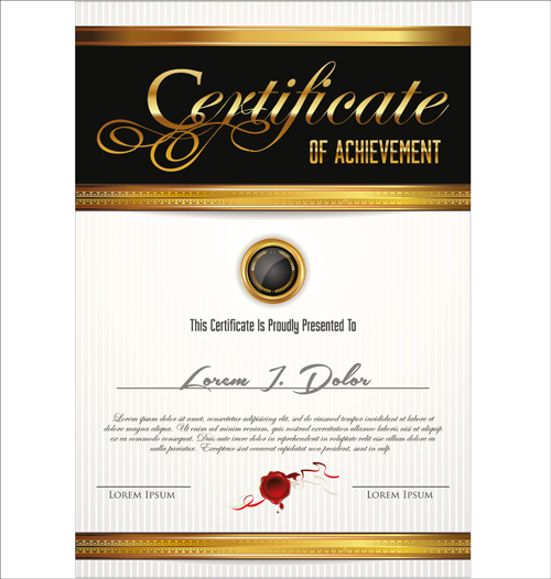 plate certificates design graphics 06 Vector template certificates design graphics 06