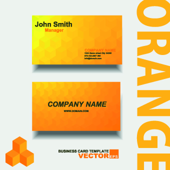 colored business cards business 