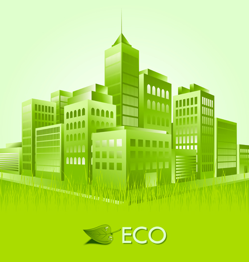 illustration ecology eco creative city 