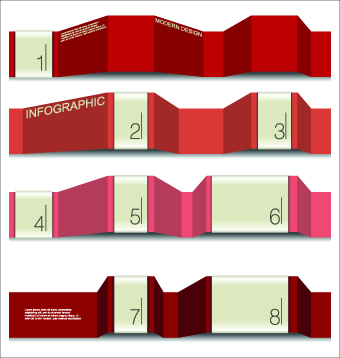 Banner Numbers vector 01