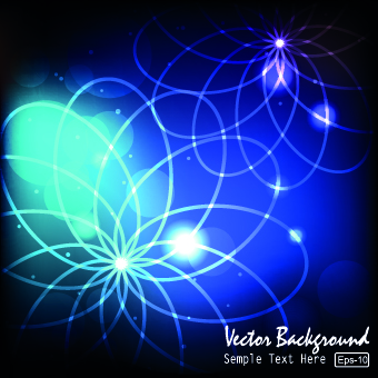 Shine light backgrounds vector 01