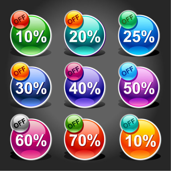 Sale Discount free eps icon 02