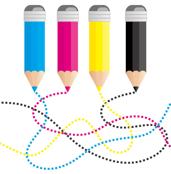 Set of RGB color elements vector 03