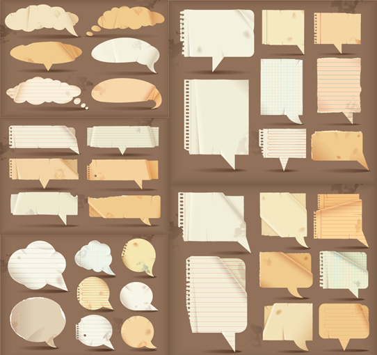 Dialogue bubbles vector