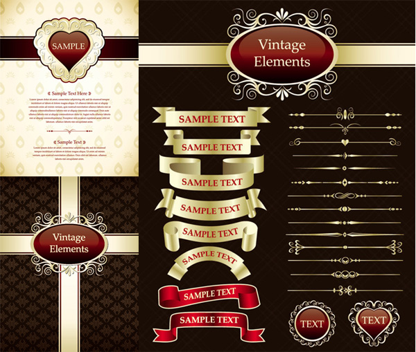 Beautiful floral Border vector